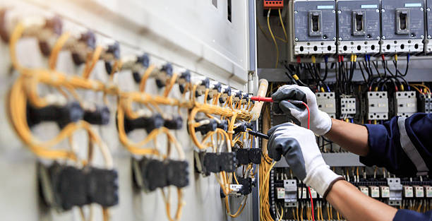 Professional Electrician technician working in Castlewood, VA
